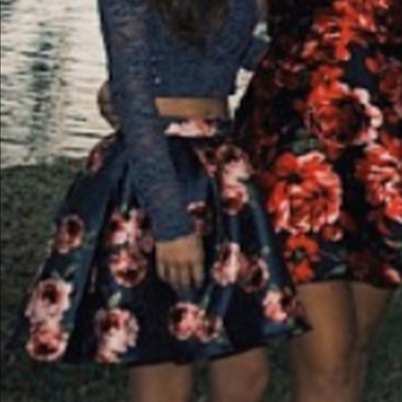 2 Piece Homecoming Dress - Picture 2 of 5